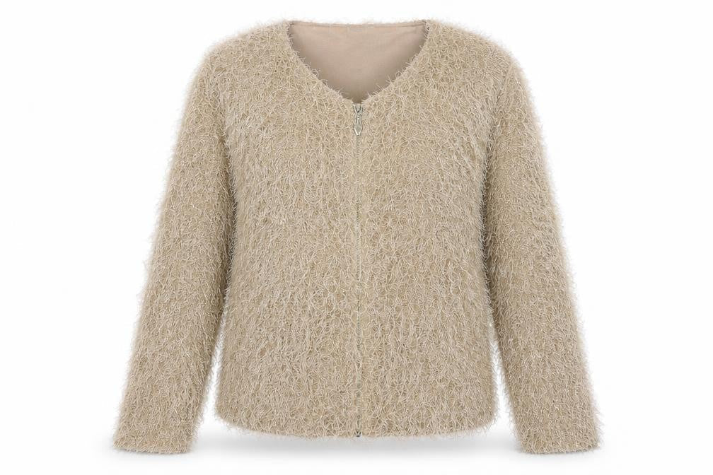 Nina Murati  Womens Beige   Jacket Coat Size M