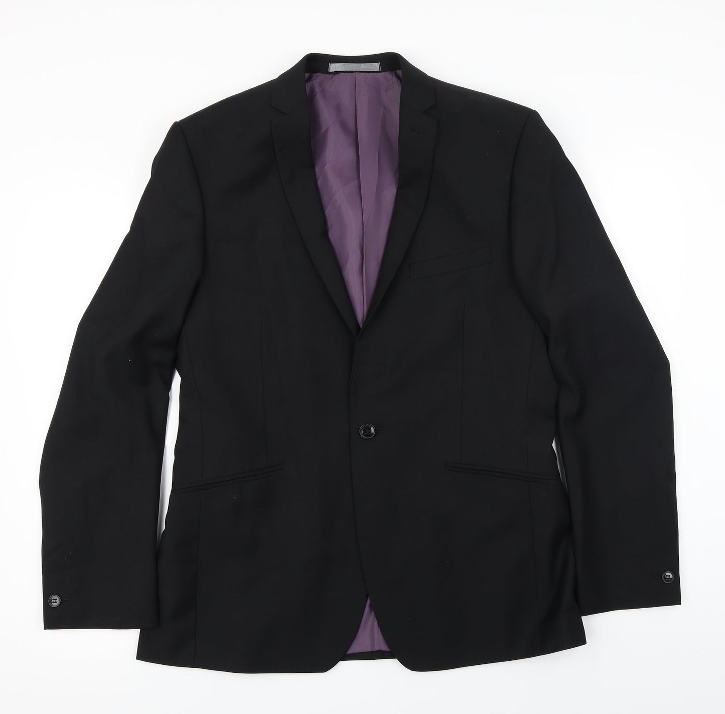 Red Herring  Mens Black   Jacket Blazer Size 40