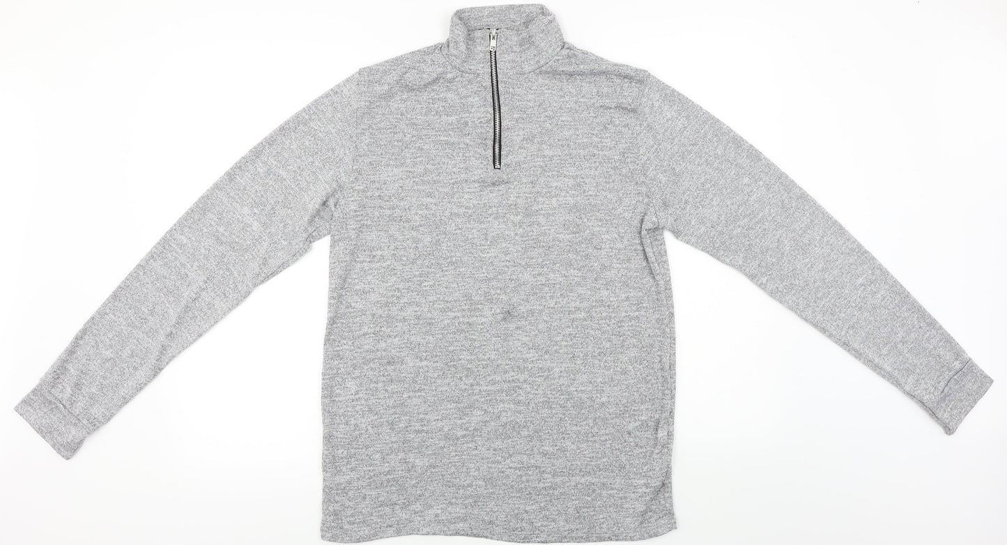 Boohoo  Womens Grey   Pullover Jumper Size M