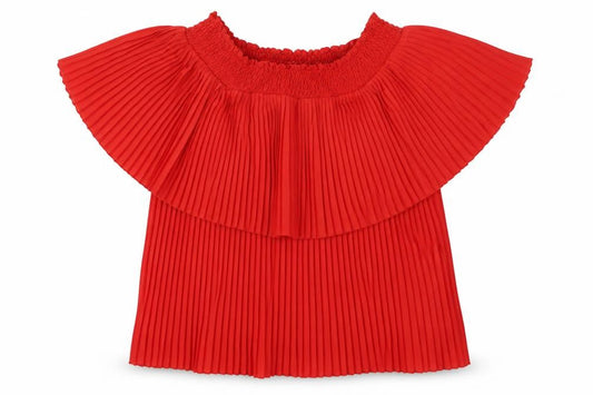 F&F Womens Red   Basic Blouse Size 10