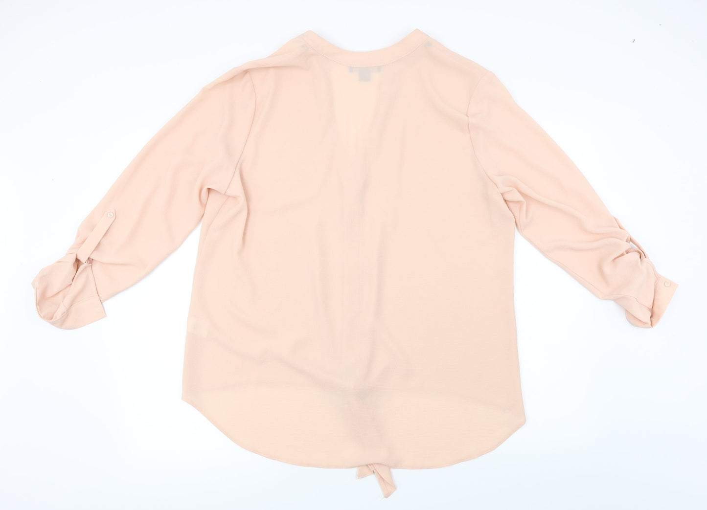 Atmosphere Womens Pink   Basic Button-Up Size 18