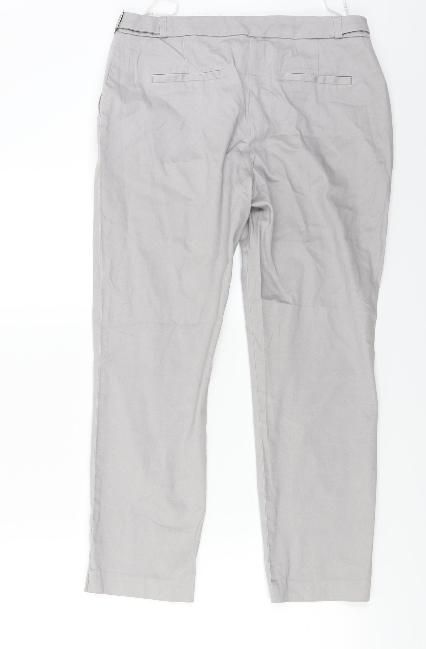 Dorothy Perkins  Womens Grey   Trousers  Size 10 L24 in