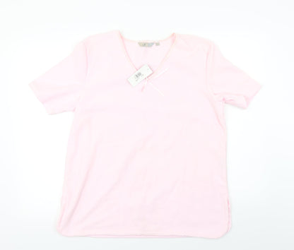 LIFE Womens Pink   Pullover Jumper Size L