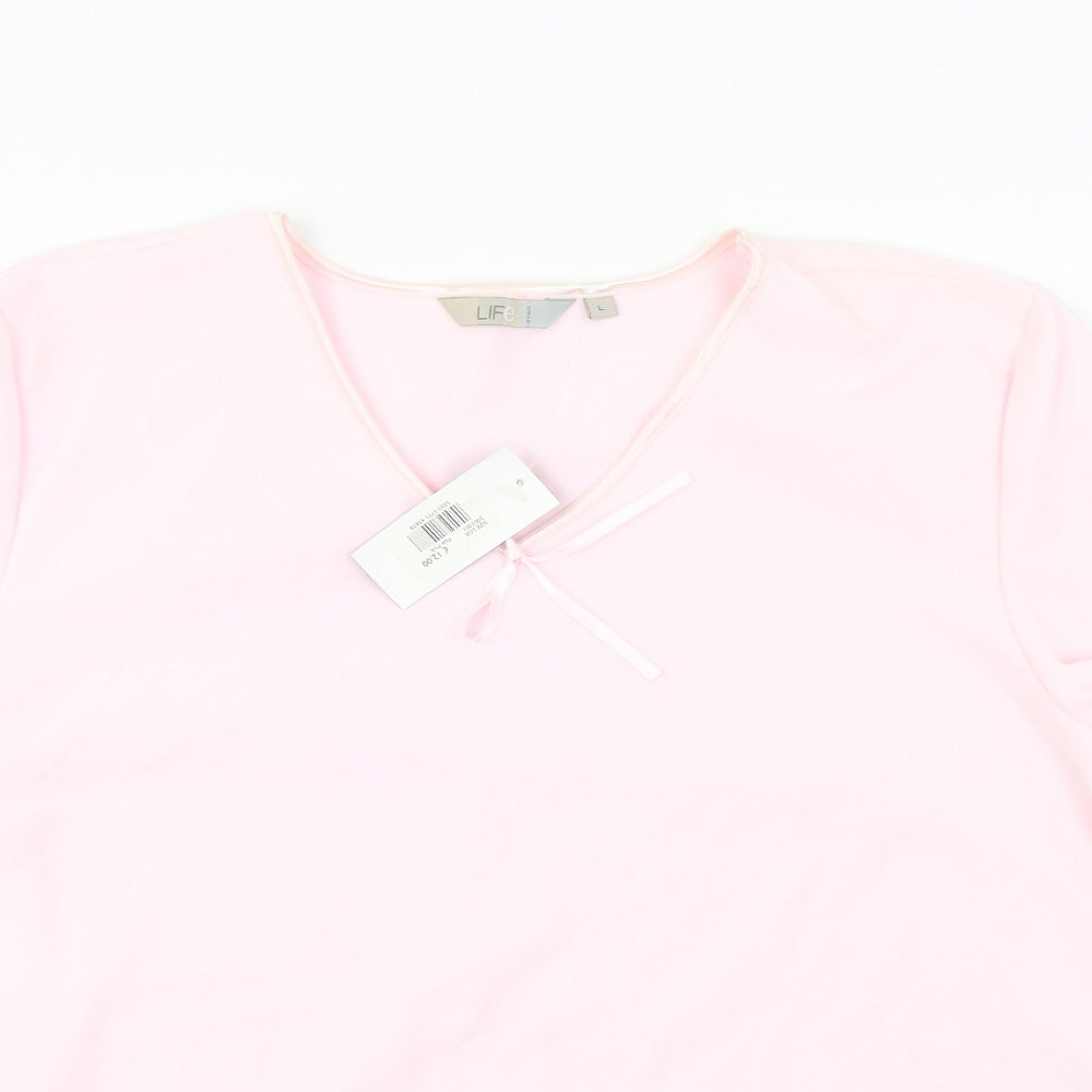 LIFE Womens Pink   Pullover Jumper Size L