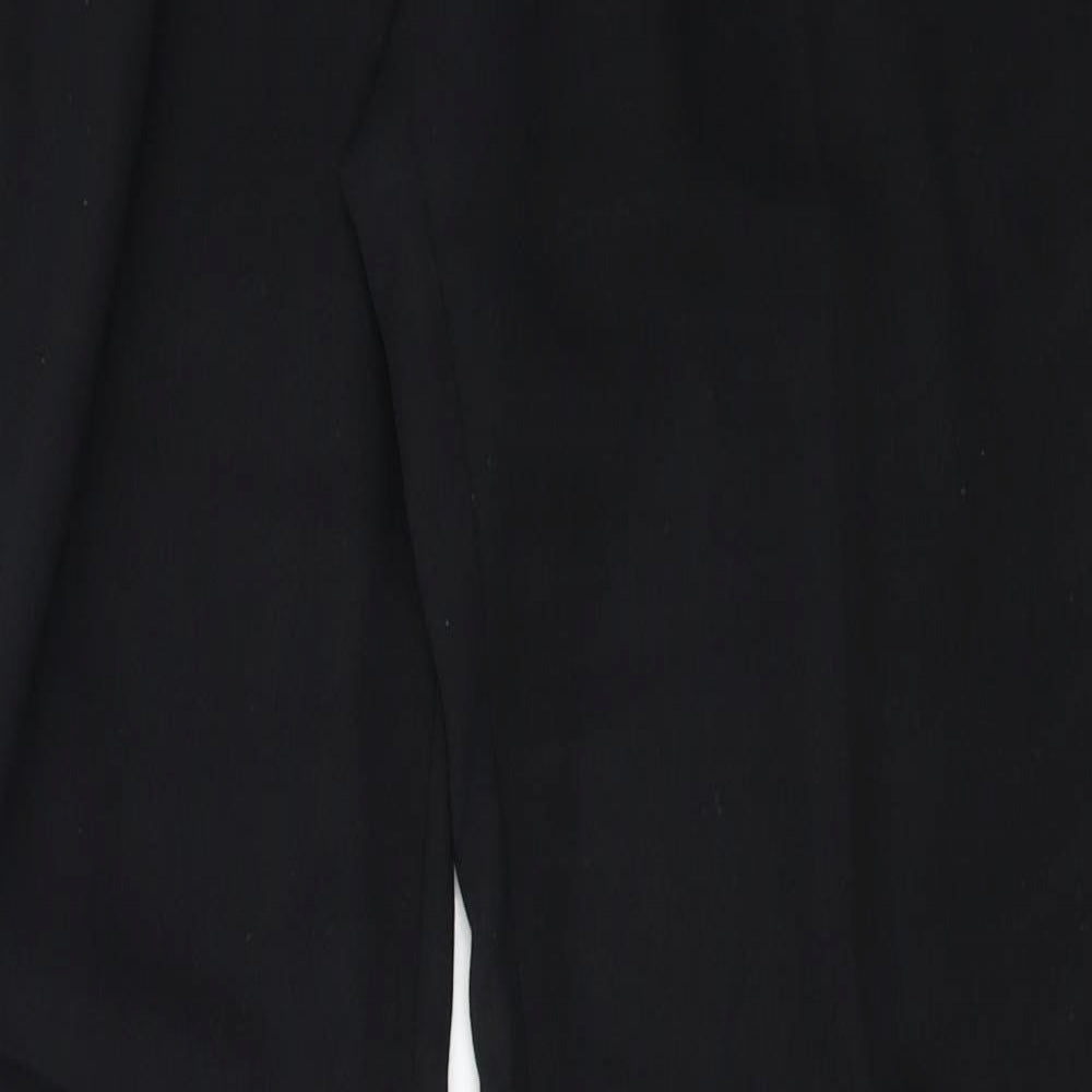 Warehouse Womens Black   Trousers  Size 12 L25 in