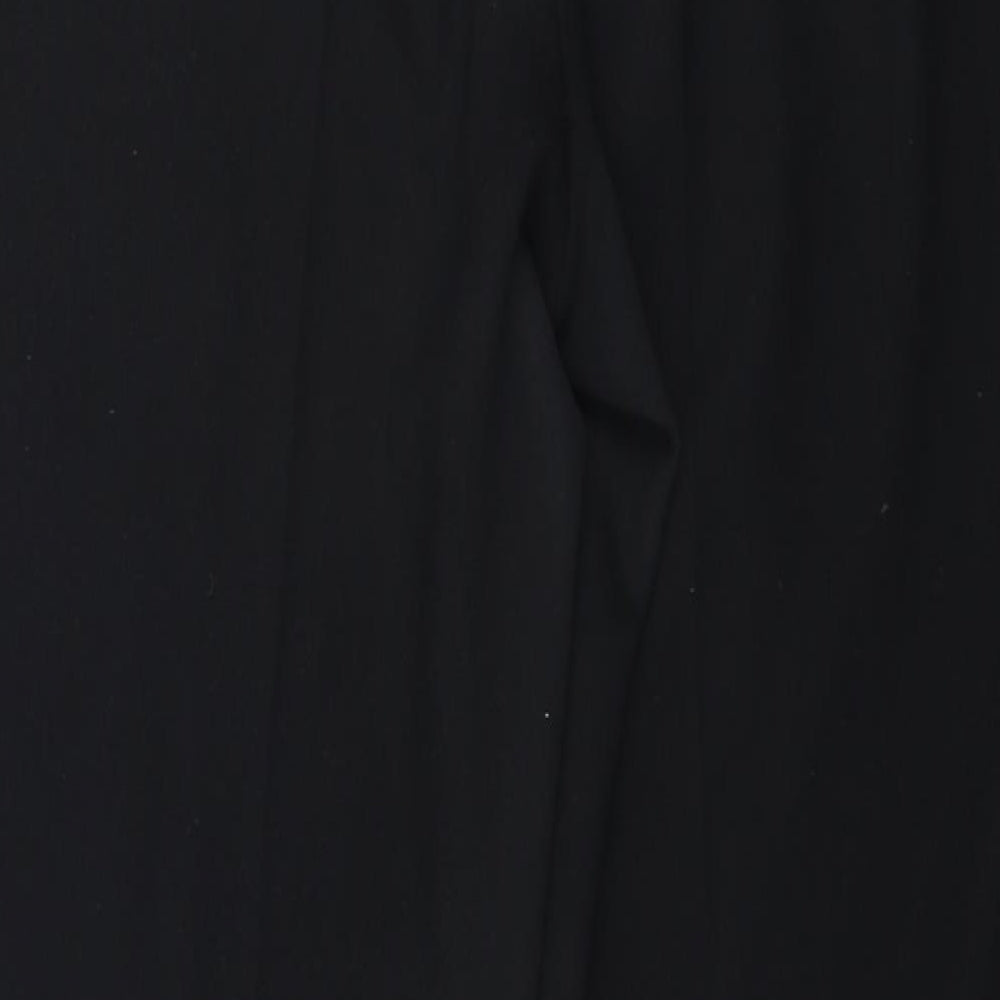Warehouse Womens Black   Trousers  Size 12 L25 in