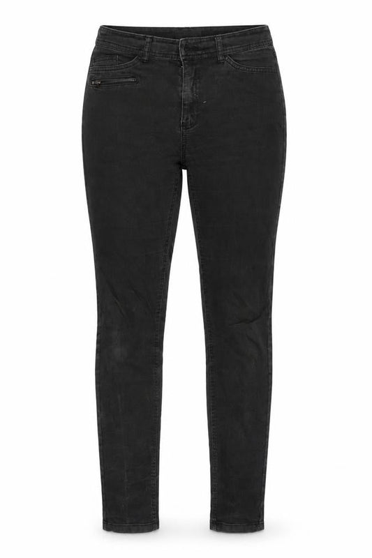 Charles Vogele Womens Black  Denim Skinny Jeans Size 8 L29 in