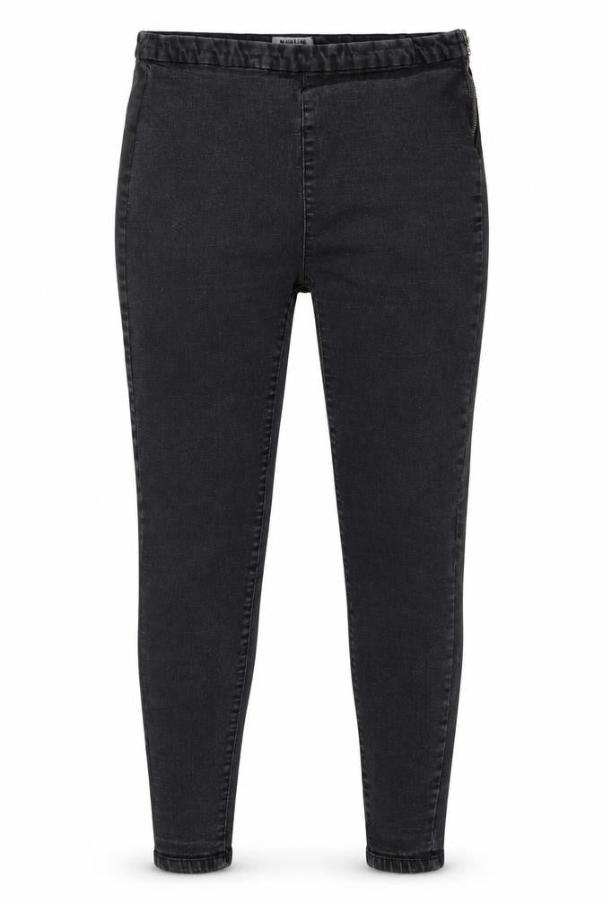 Miss Selfridge Womens Black  Denim Jegging Jeans Size 16 L24 in