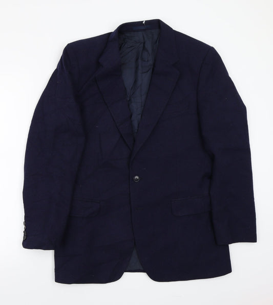 Marks and Spencer Mens Blue   Jacket Suit Jacket Size 38