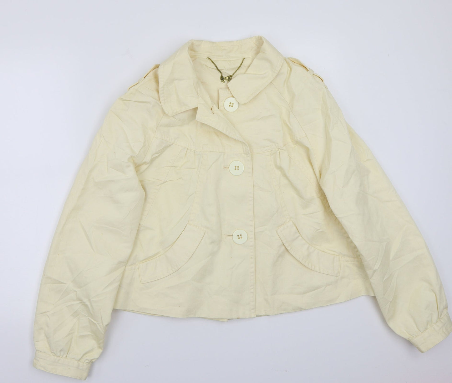 Select Womens Beige   Jacket Coat Size 16