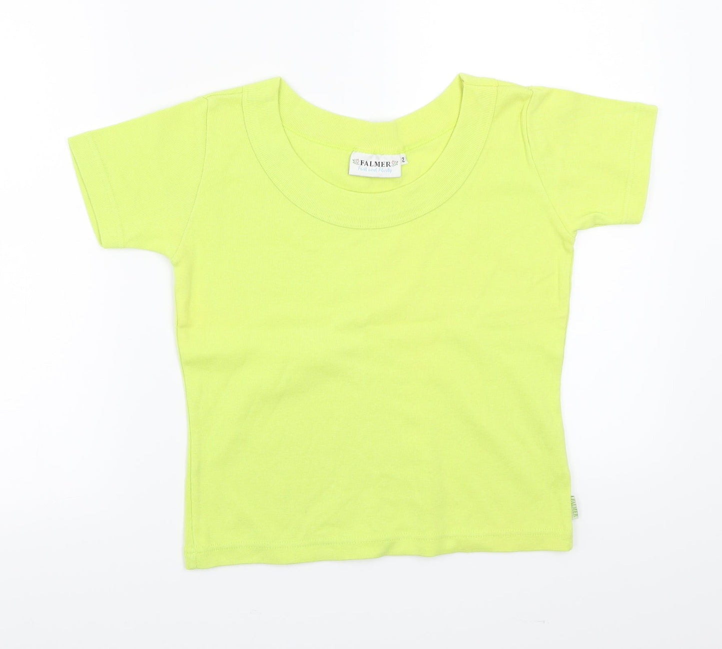 Falmer Womens Green   Basic T-Shirt Size 2