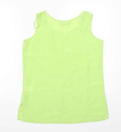 Your 6th sense Womens Green   Basic T-Shirt Size 10