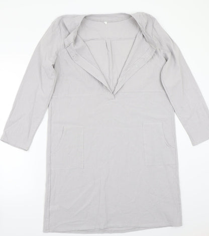 Womens Grey   A-Line  Size L