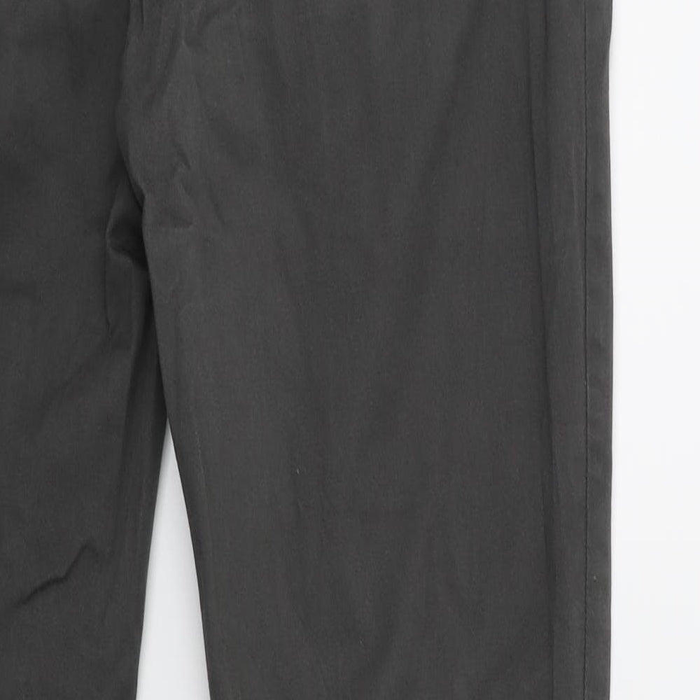 Denim & Co. Womens Green   Chino Trousers Size 14 L29 in