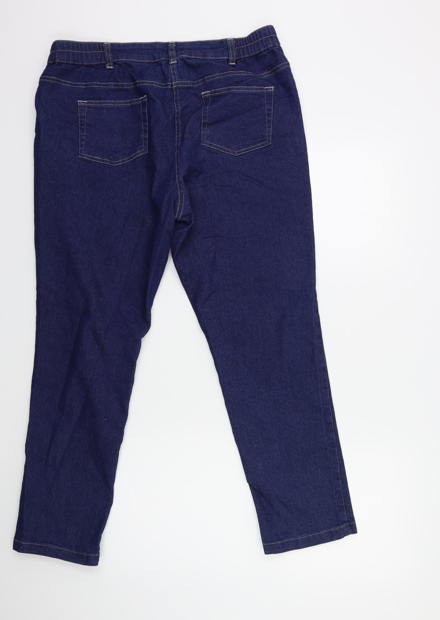 Damart Womens Blue  Denim Skinny Jeans Size 34 in L26 in
