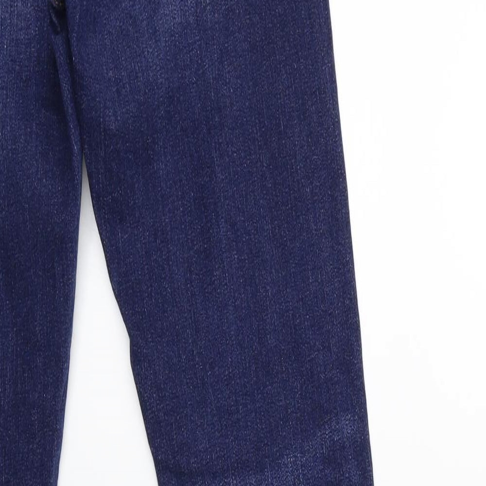 Denim & Co. Womens Blue  Denim Skinny Jeans Size 8 L29 in