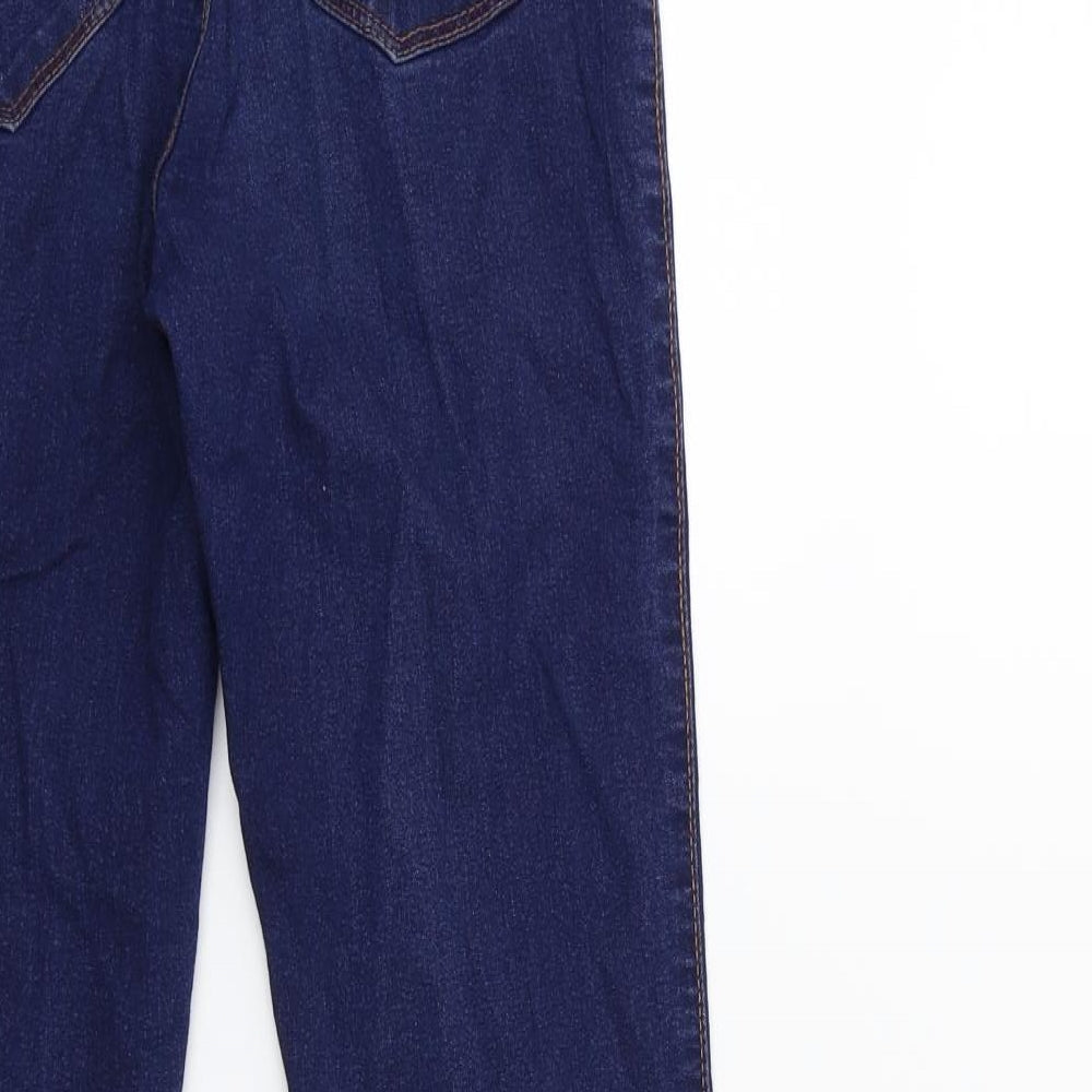 Denim & Co. Womens Blue  Denim Jegging Jeans Size 8 L28 in