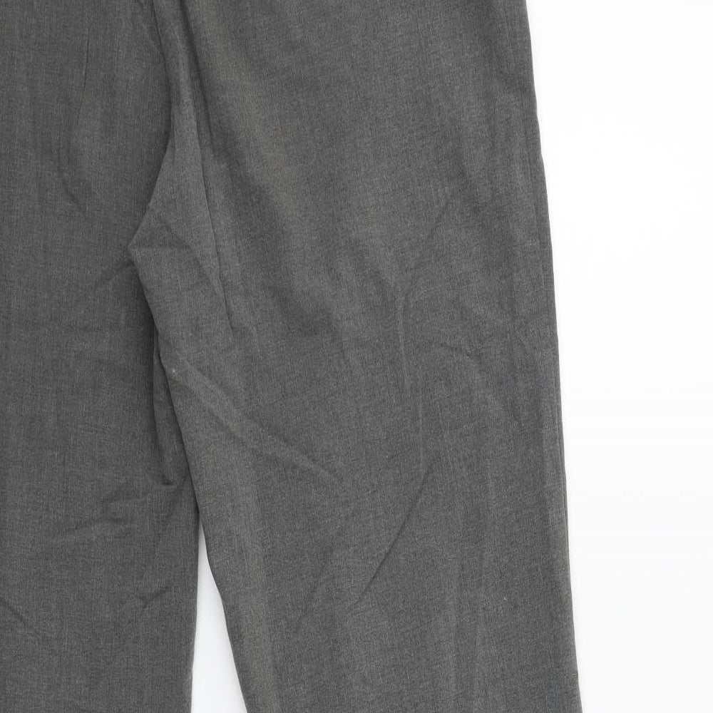 F&F Womens Grey   Trousers  Size 14 L30 in