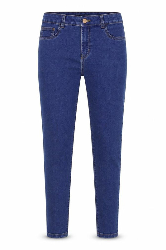 Denim & Co. Womens Blue  Denim Skinny Jeans Size 12 L26 in