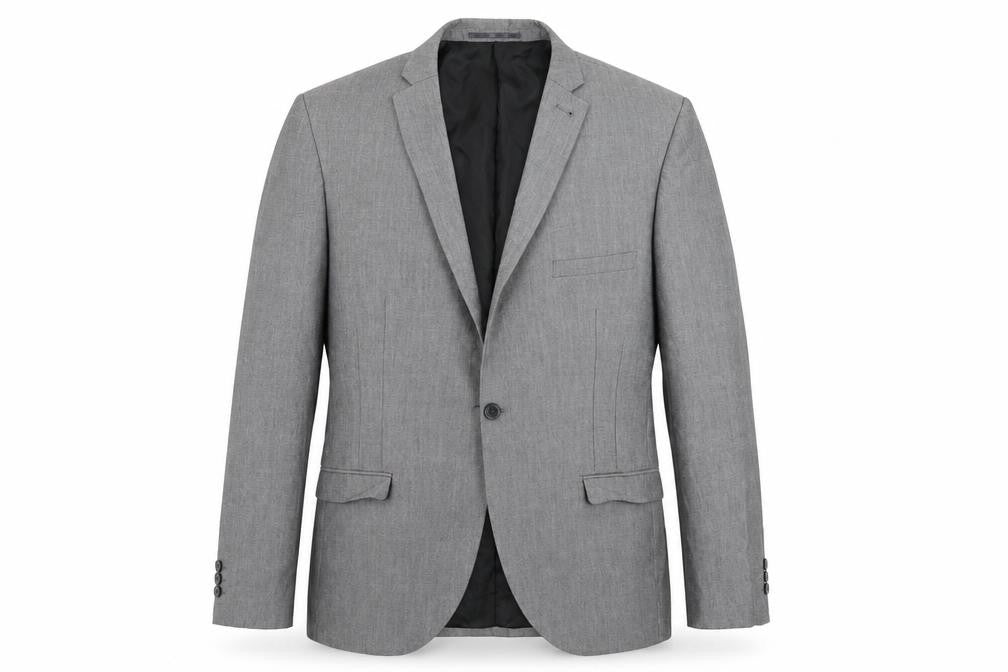 Ventura Mens Grey   Jacket Suit Jacket Size 44