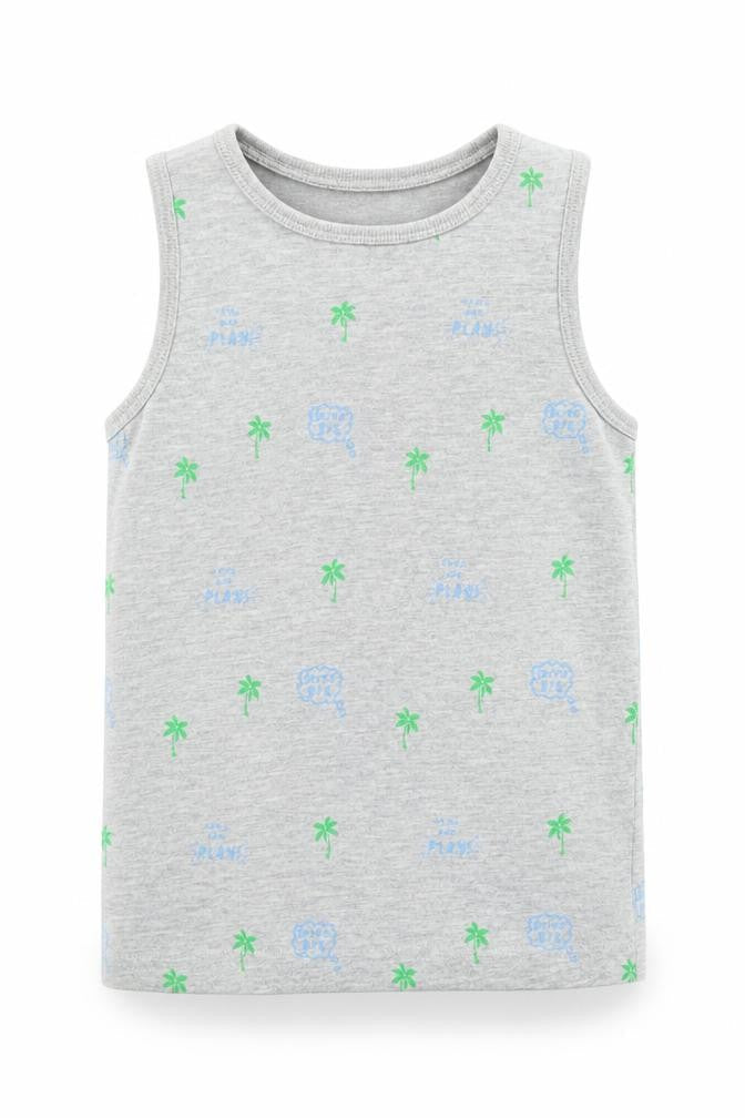 George Boys Grey   Basic Tank Size 3-4 Years