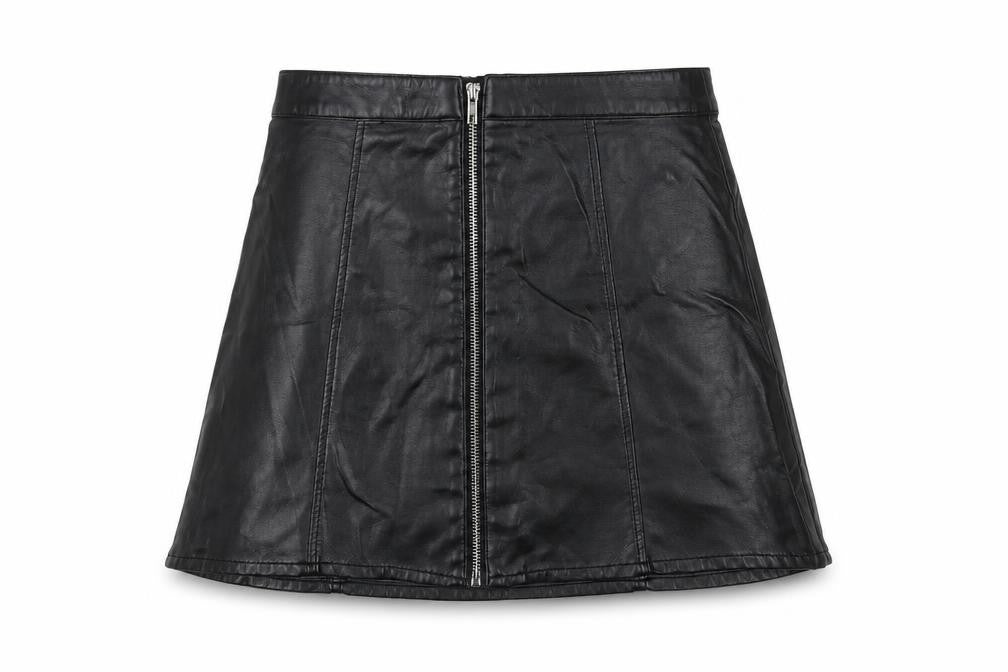 H&M Womens Black   A-Line Skirt Size 8