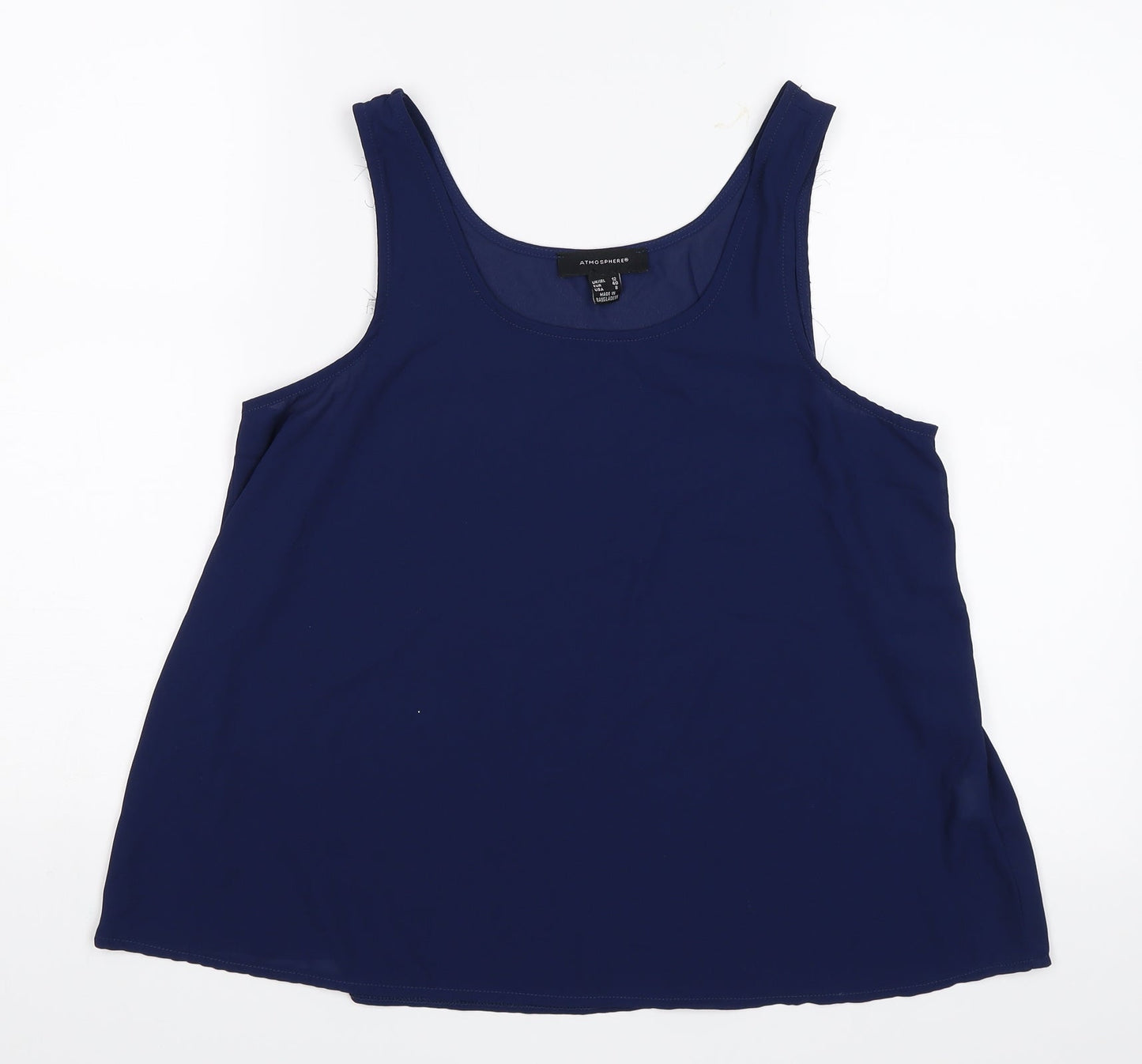 Atmosphere Womens Blue   Basic Tank Size 12