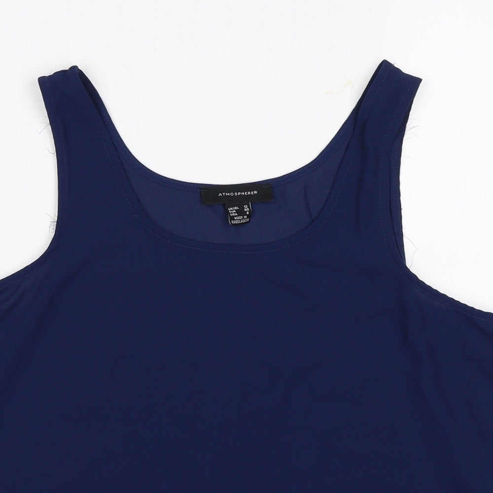 Atmosphere Womens Blue   Basic Tank Size 12