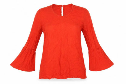 Warehouse Womens Red   Basic Blouse Size 8
