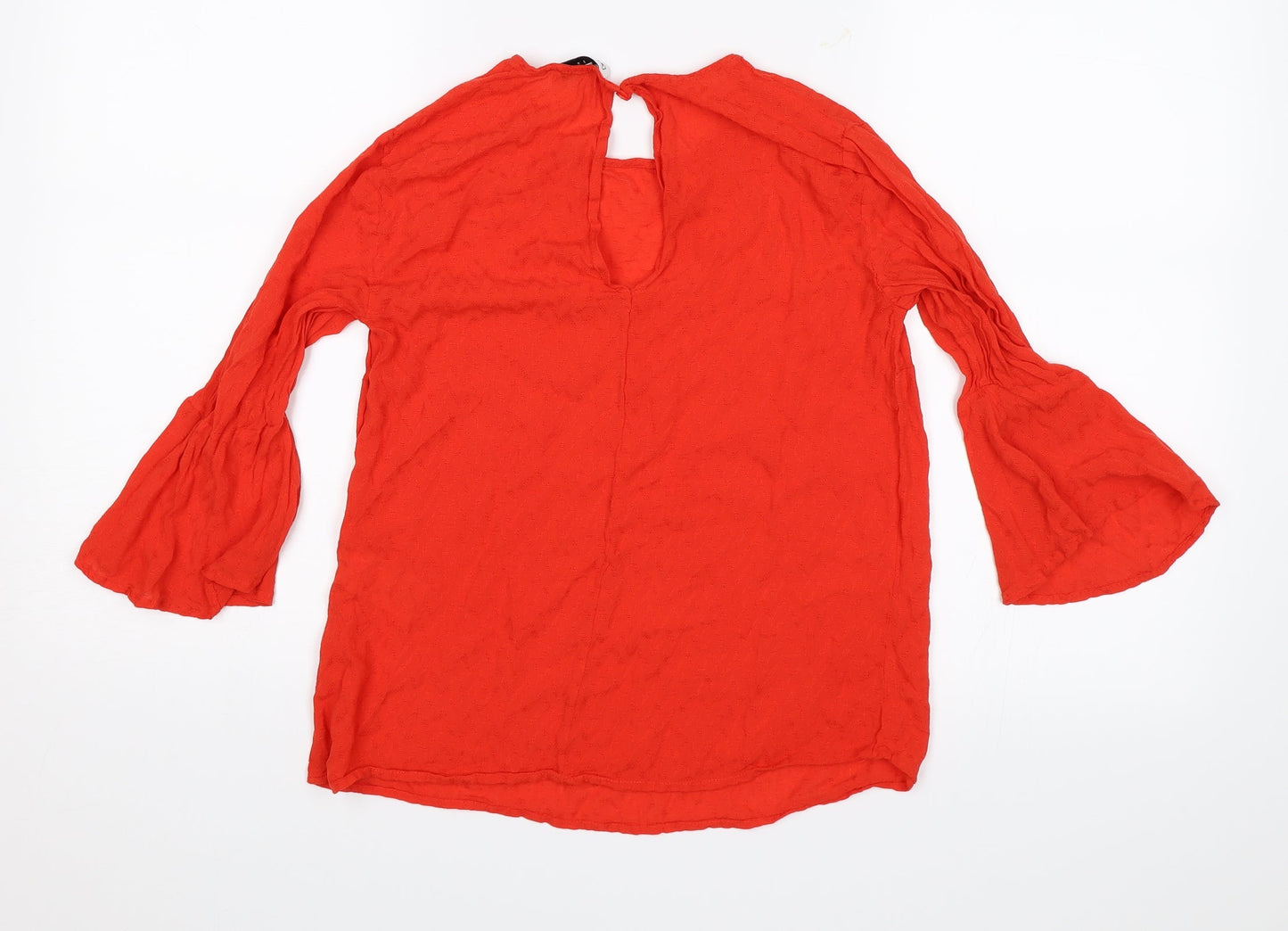 Warehouse Womens Red   Basic Blouse Size 8