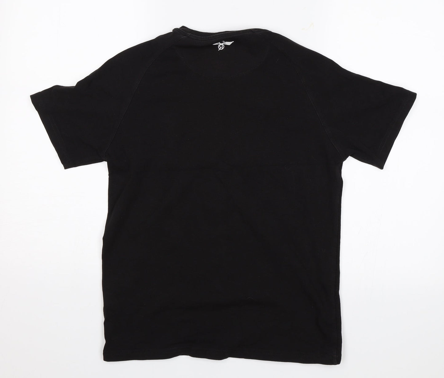 Creative Recreation Boys Black   Basic T-Shirt Size 12-13 Years