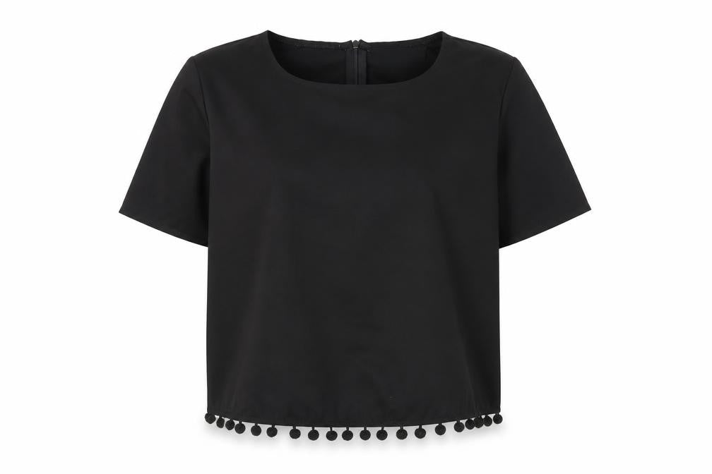 Missguided Womens Black   Basic Blouse Size 10
