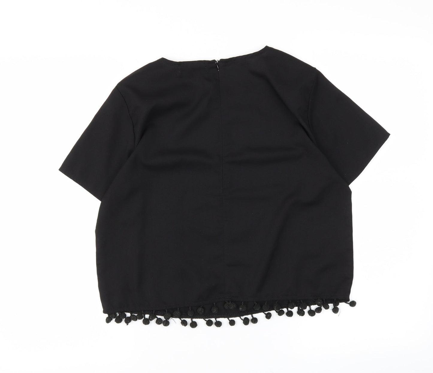 Missguided Womens Black   Basic Blouse Size 10