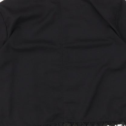 Missguided Womens Black   Basic Blouse Size 10