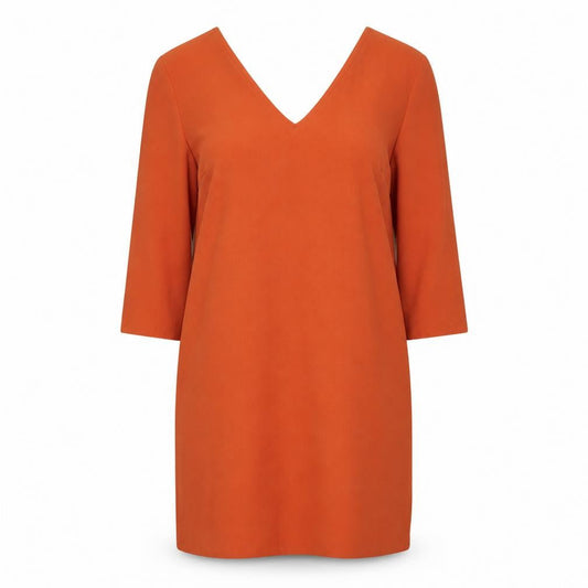 Boohoo Womens Orange   Shift  Size 10