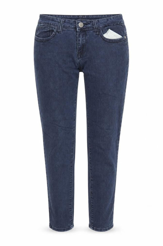Hot Kiss Womens Blue  Denim Skinny Jeans Size 10 L29 in