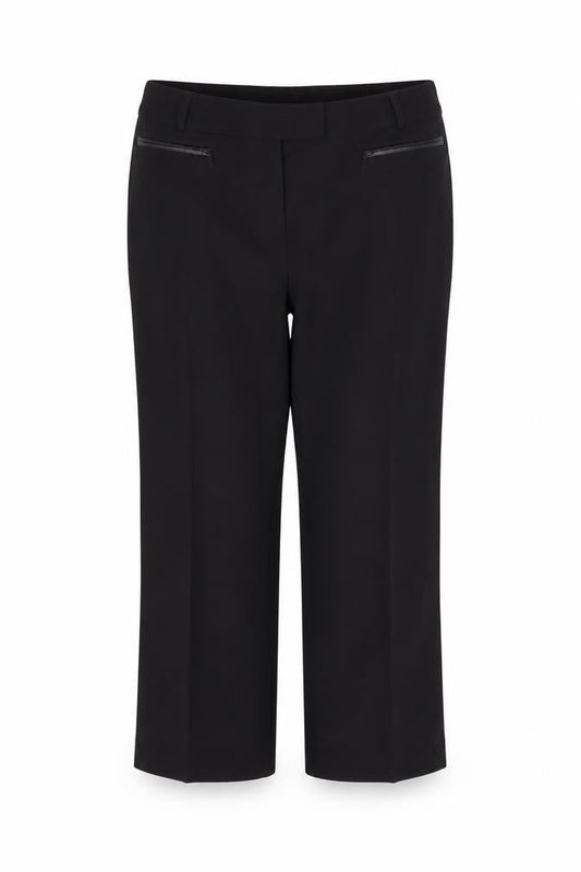 Petite Womens Black   Trousers  Size 36 in L28 in
