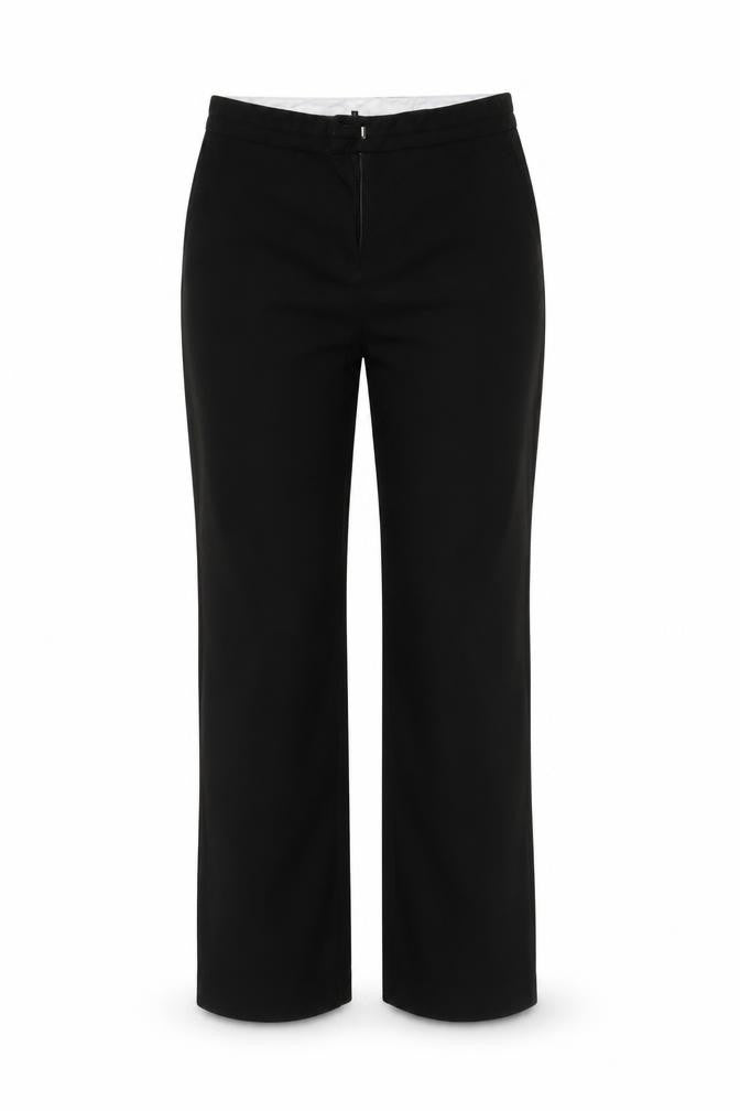 Preworn Womens Black   Trousers  Size 34 in L30 in