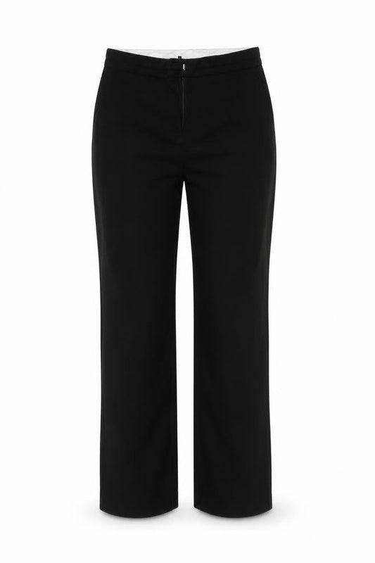 Preworn Womens Black   Trousers  Size 34 in L30 in