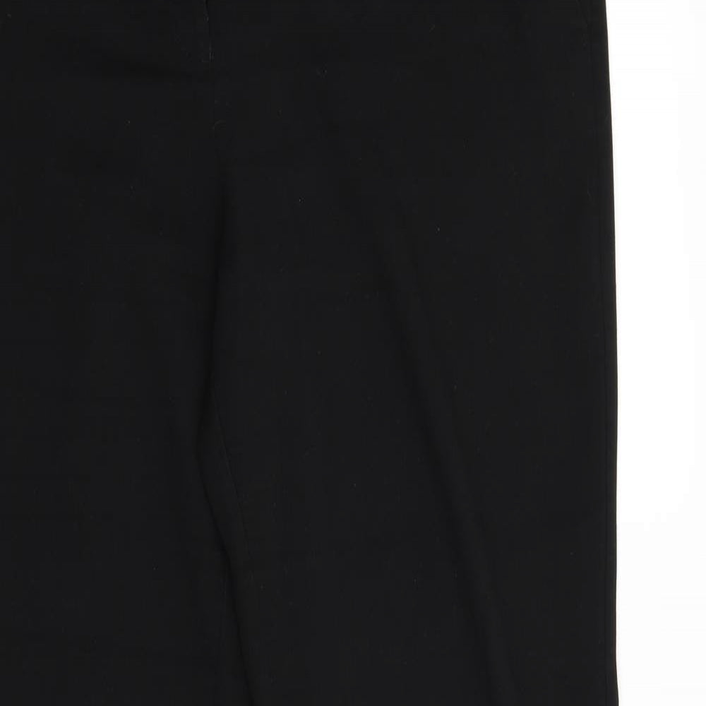 Preworn Womens Black   Trousers  Size 34 in L30 in