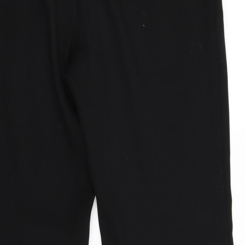 Preworn Womens Black   Trousers  Size 34 in L30 in