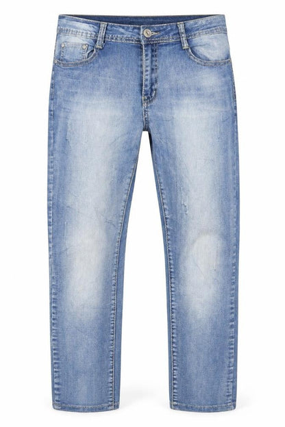 Dodo Mens Blue  Rayon Bootcut Jeans Size XL L23 in