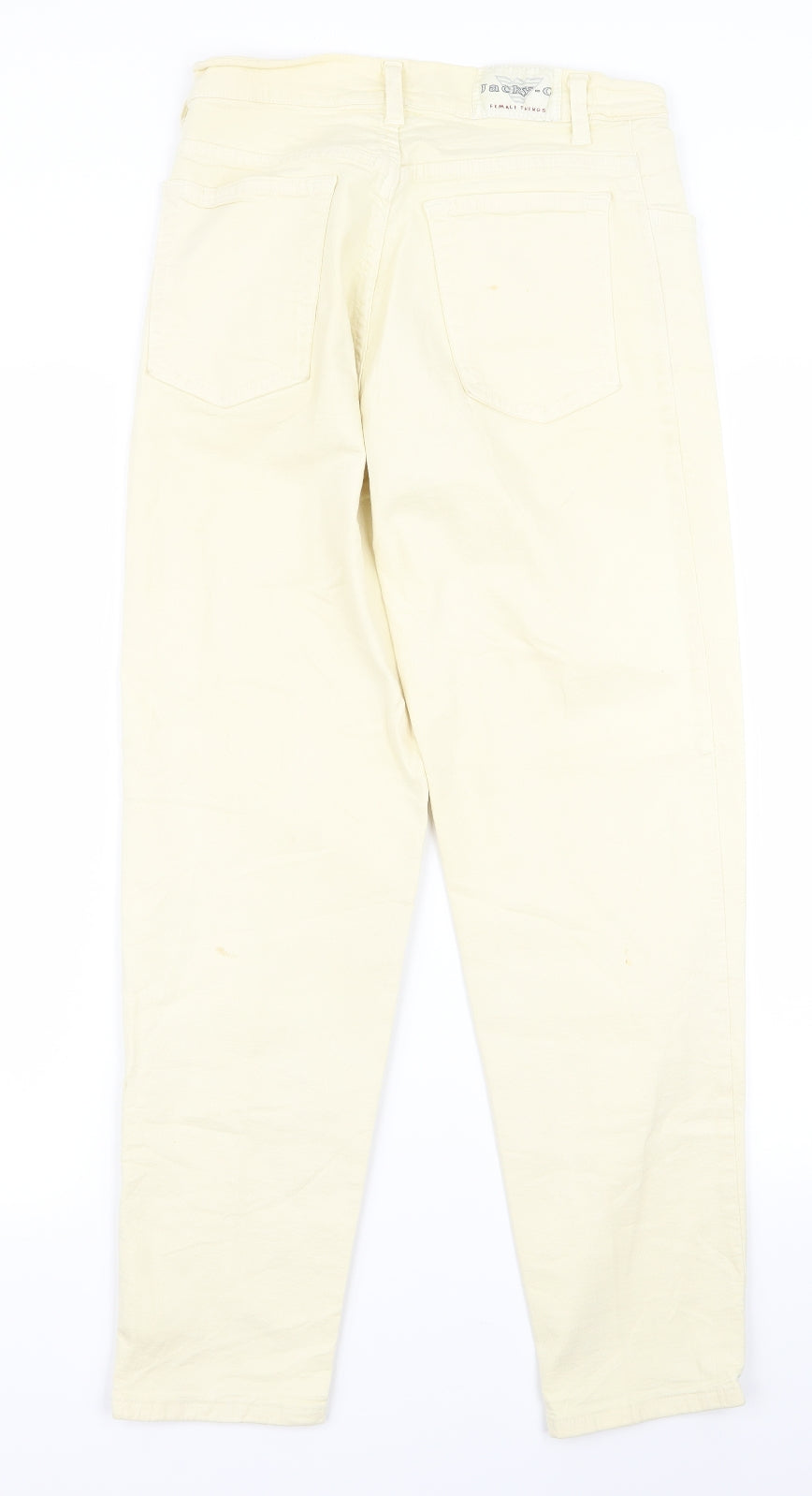 Preworn Womens Yellow   Trousers  Size 24 L26 in