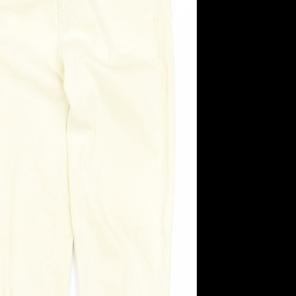 Preworn Womens Yellow   Trousers  Size 24 L26 in