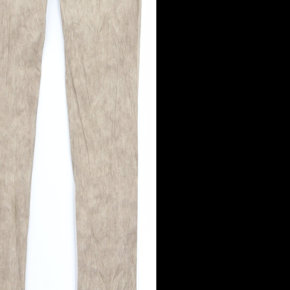 madonaa Womens Beige   Skinny Jeans Size S L30 in