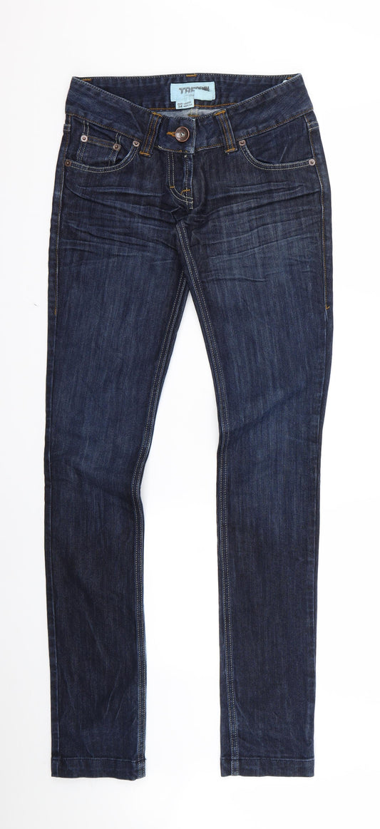 Preworn Womens Blue   Skinny Jeans Size 26 L31 in