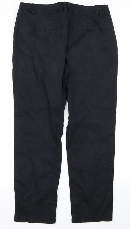 canda Womens Black   Trousers  Size 34 L26 in