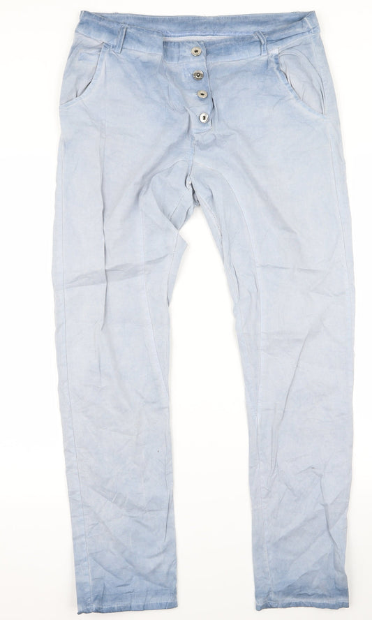 Preworn Womens Blue   Skinny Jeans Size 34 L28 in