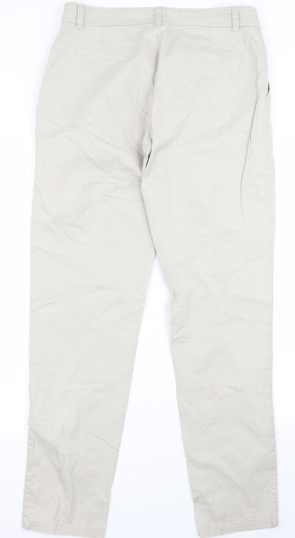 Preloved blue motion Womens Beige   Trousers  Size 38 L28 in - Back