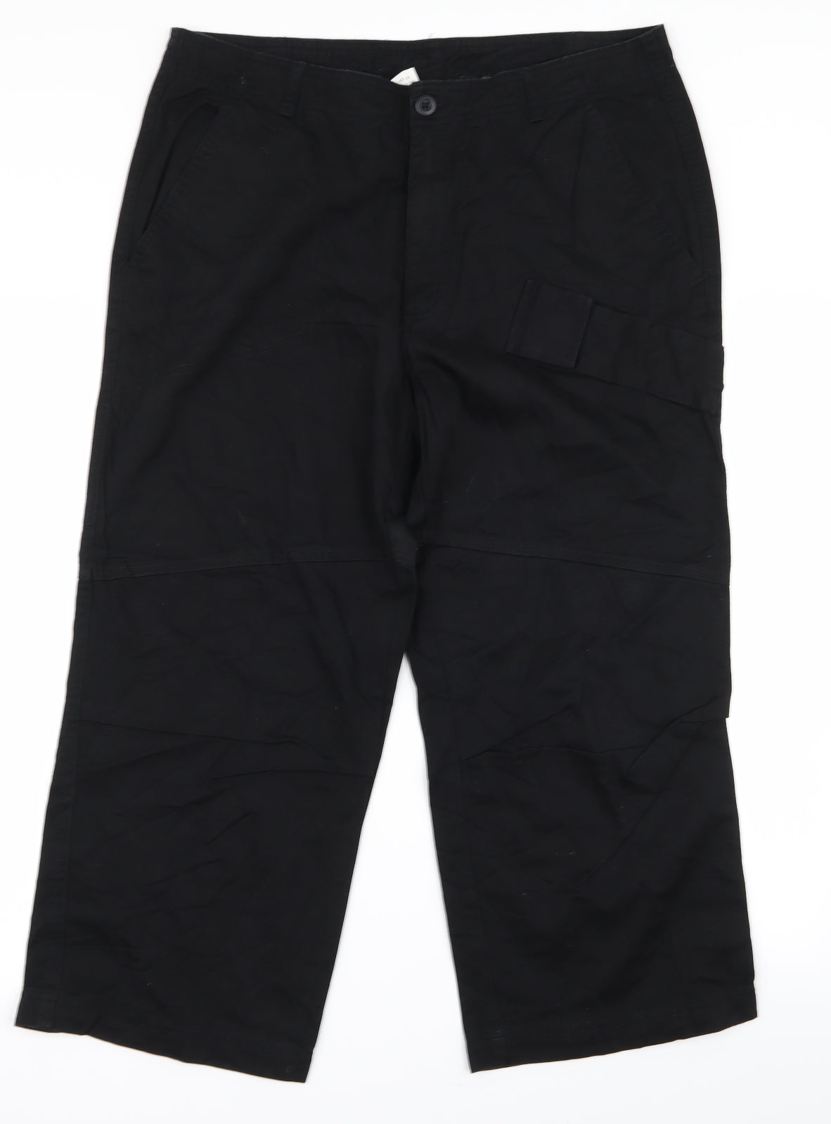 Preworn Womens Black   Trousers  Size 34 L26 in